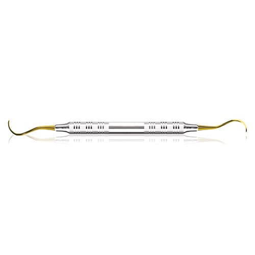 American Eagle XP Sharpen-Free® McCall 17-18 Curette, Double-Ended, 3/8" (9.5mm), Stainless Steel Handle, AECM17-18XPZ thumbnail 3