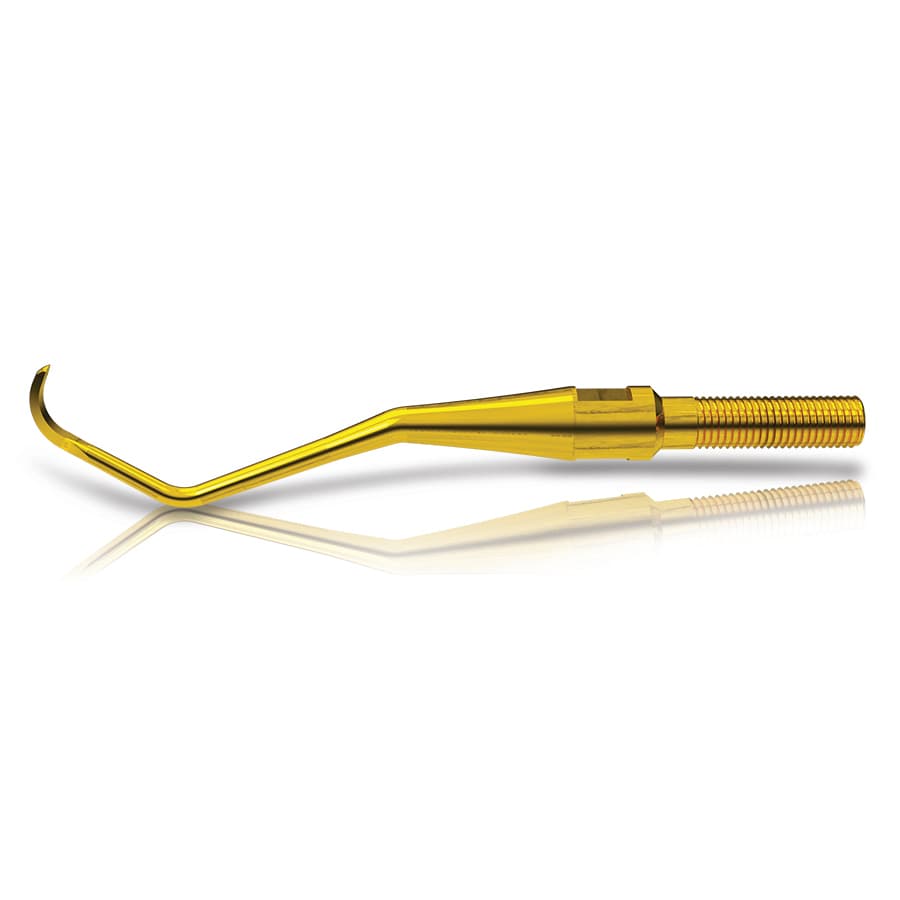 XP SQUARED Technology Quik-Tip Double Gracey Mini Anterior A Curette Tips, Cone Socket, Stainless Steel, 2 Tips, AEDGMAAXPQTE thumbnail 2