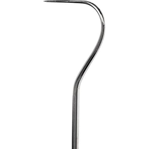American Eagle Instruments Explorer #23 Shepherd's Hook, Single-Ended, Stainless Steel Standard Handle, 1/Pk, AEEXP23 thumbnail 5