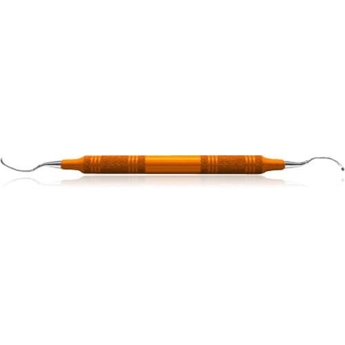 American Eagle Instruments Gracey Curette #11-12, Standard, Double End, EagleLite Resin Handle, 3/8", Orange, 1/Pk, AEG11-12X thumbnail 10