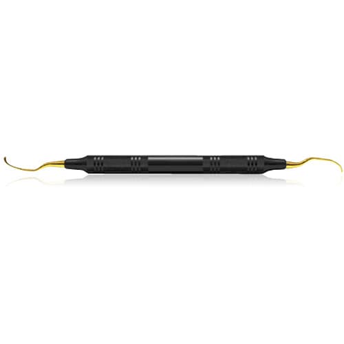 XP SQUARED Technology Gracey Curette #11/14 MD, EagleLite Resin Handle, Double End, Black, 1/Pkg thumbnail 2