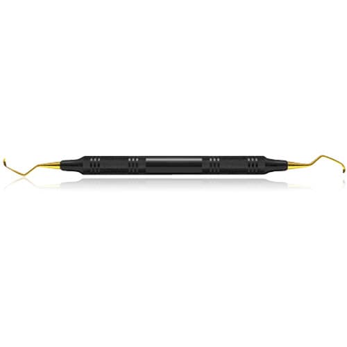 American Eagle Instruments XP Squared Technology Gracey Standard 3-4 Curette, Black EagleLite Resin Handle, Anterior, Double End, AEG3-4XPXE thumbnail 2