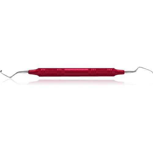 American Eagle Instruments Gracey Curette 9/10, Standard, Double End, EagleLite Resin Red Handle, AEG9-10X thumbnail 4