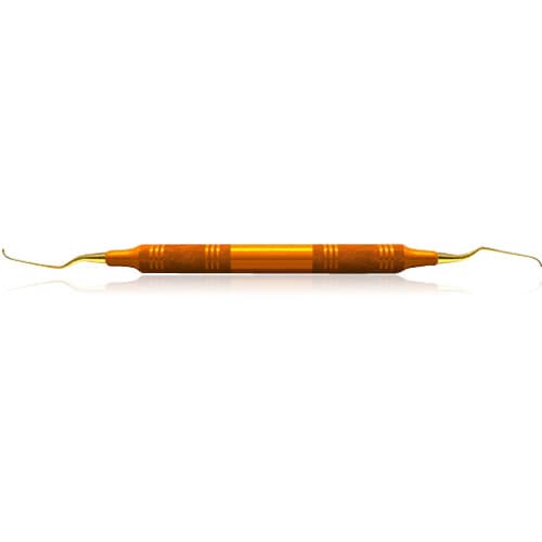 American Eagle XP® SQUARED Technology Gracey +3 Access Curette 11-12, Posterior Mesial, Orange, Plastic Handle, AEGA11-12XPXE thumbnail 3