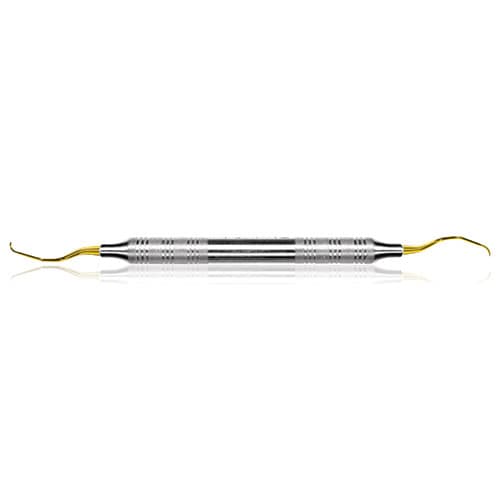 American Eagle XP Gracey +3 Access Curette #13/14, Double End, EagleLite Stainless Steel Handle, 3/8" Shank, AEGA13-14XPZ thumbnail 3