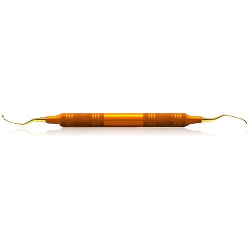 American Eagle XP® SQUARED Technology Gracey +3 Access 15-16 Posterior Mesial with Plastic Handle, Orange thumbnail 3