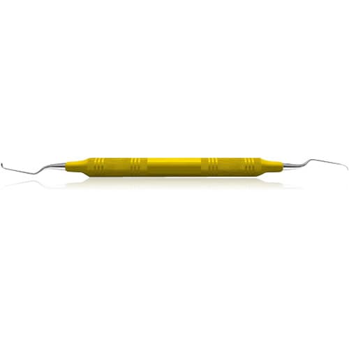 American Eagle Gracey +3 Access Curette 5-6, 3/8" EagleLite Resin Yellow Handle, AEGA5-6X thumbnail 4