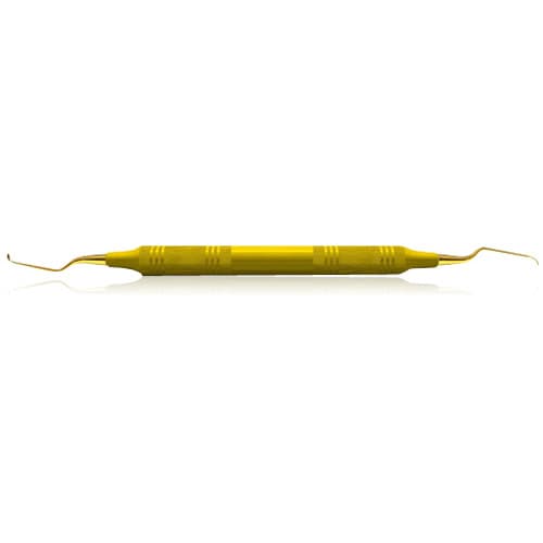American Eagle XP® SQUARED Technology Gracey +3 Access Curette 5-6, Anterior, EagleLite Handle, Yellow, AEGA5-6XPXE thumbnail 3