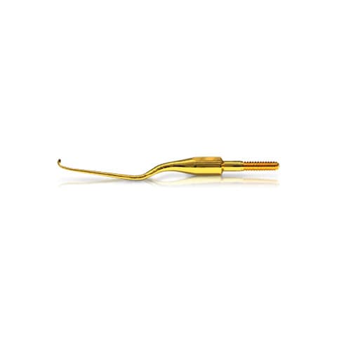 XP SQUARED Technology Quik-Tip Access Curette Tip #5 Gracey +3, Anterior, Cone Socket, 440A Stainless Steel, Each thumbnail 2