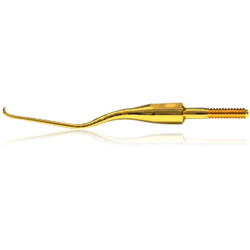 XP SQUARED Technology Quik-Tip Access Curette Tip #8 Gracey +3, Posterior, Cone Socket, 440A Stainless Steel, Each thumbnail 2