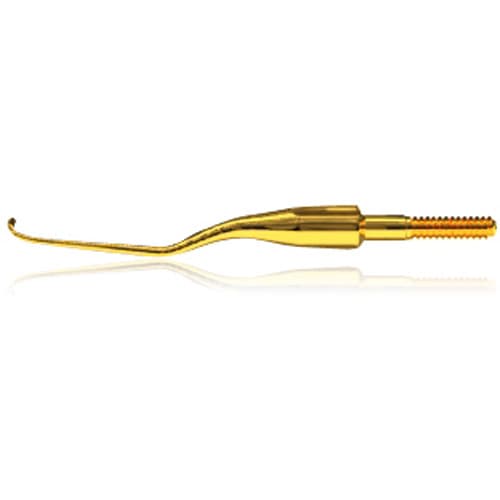 XP Squared Technology Quik-Tip Gracey Deep Pocket 2 Curette, 3MM Extended Shank, Cone Socket, 440A Stainless Steel, AEGDP2XPQT thumbnail 2