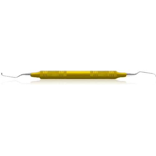 American Eagle Gracey +3 Deep Pocket Curette 5-6, Double End, EagleLite Resin Handle, Yellow, AEGDP5-6X thumbnail 3