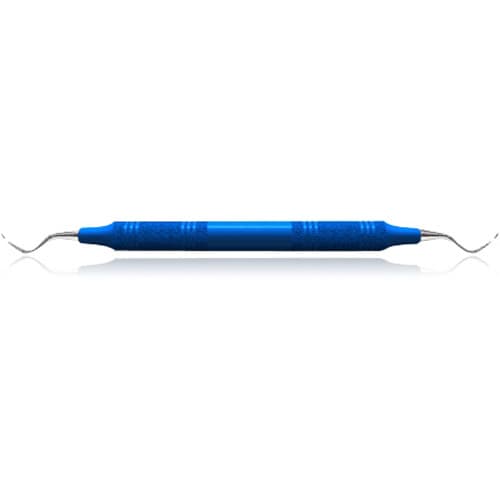 American Eagle Sickle Scaler, #107-108, Posterior, Double-Ended, EagleLite Resin Handle, 3/8", Blue, 1/Pk, AES107-108X thumbnail 5