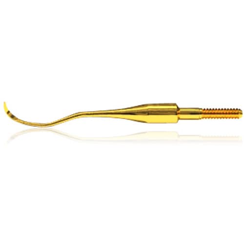 XP SQUARED Technology Quik-Tip Scaler Tip #204SDA Sickle, Cone Socket, Titanium Coated, 1/Pkg thumbnail 2