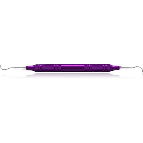American Eagle Sickle Scaler, #H5-33, Anterior, Double-End, EagleLite Resin Handle, 3/8", Purple, 1/Pk, AESH5-33X thumbnail 10