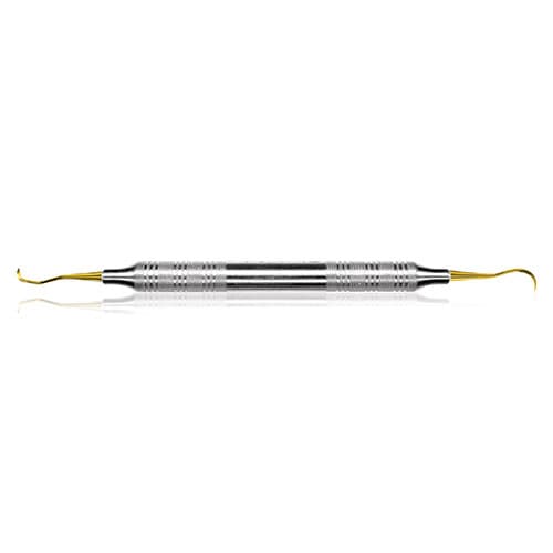 American Eagle XP Sickle Scaler J4/U5, Double End, EagleLite Stainless Steel Handle, 3/8", AESJ4-U5XPZ thumbnail 3