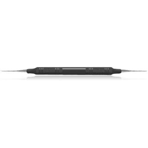American Eagle Instruments Morse 0-00 Double-Ended Scaler, 3/8" Orange Resin Handle, Talon Tough Stainless Steel, AESM0-00X thumbnail 3