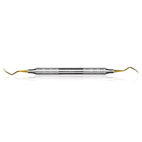 American Eagle XP Sickle Scaler M23, Double End, EagleLite Stainless Steel Handle, Titanium-Coated Carbon Steel Tips, Sharpen-Free, AESM23XPZ thumbnail 5