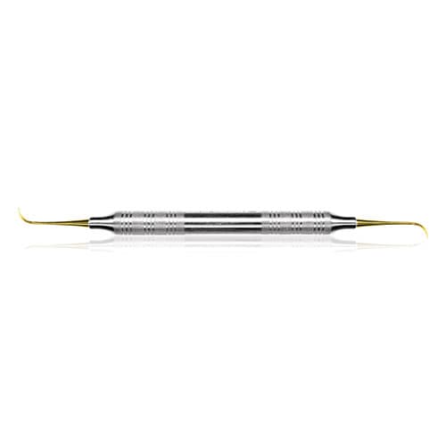 American Eagle XP Sickle Scaler Nebraska 128, Double End, EagleLite Stainless Steel Handle, AESN128DEXPZ thumbnail 5