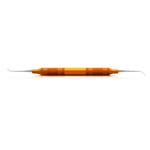American Eagle Sickle Scaler #128 Nebraska, Double-Ended, Anterior, EagleLite Stainless Steel Handle, 3/8" Working End, 1/Pk, AESN128DEZ thumbnail 5