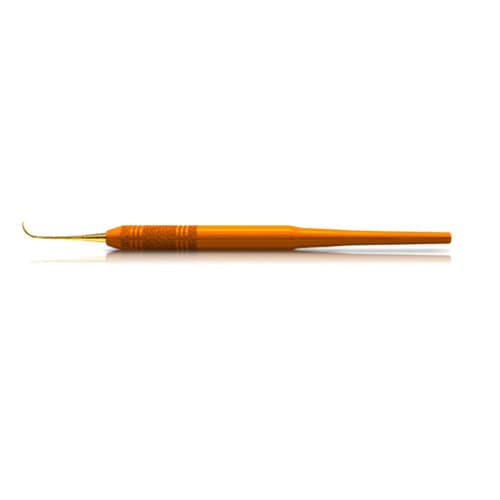 XP SQUARED Technology Scaler Nebraska N128, Single End, EagleLite Resin Handle, Anterior, Orange, AESN128XPXE thumbnail 2