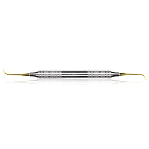 American Eagle XP Sickle Scaler, Nebraska 128, Single End, EagleLite Stainless Steel Handle, AESN128XPZ thumbnail 4