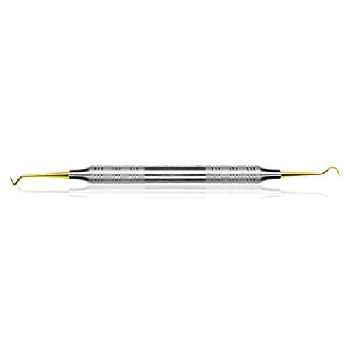 American Eagle XP Sickle Scaler Nevi 2 (N2), Double End, EagleLite Stainless Steel Handle, Sharpen-Free, AESN2XPZ thumbnail 4