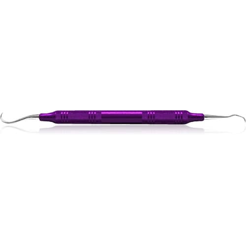 American Eagle Instruments Sickle Scaler U15-33, Double End, Jacquette/Towner, Stainless Steel, EagleLite Resin Handle, Purple, AESU15-33X thumbnail 5