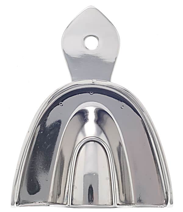 J&J Instruments Impression Tray #30, Solid Upper, X-Large, Stainless Steel thumbnail 2