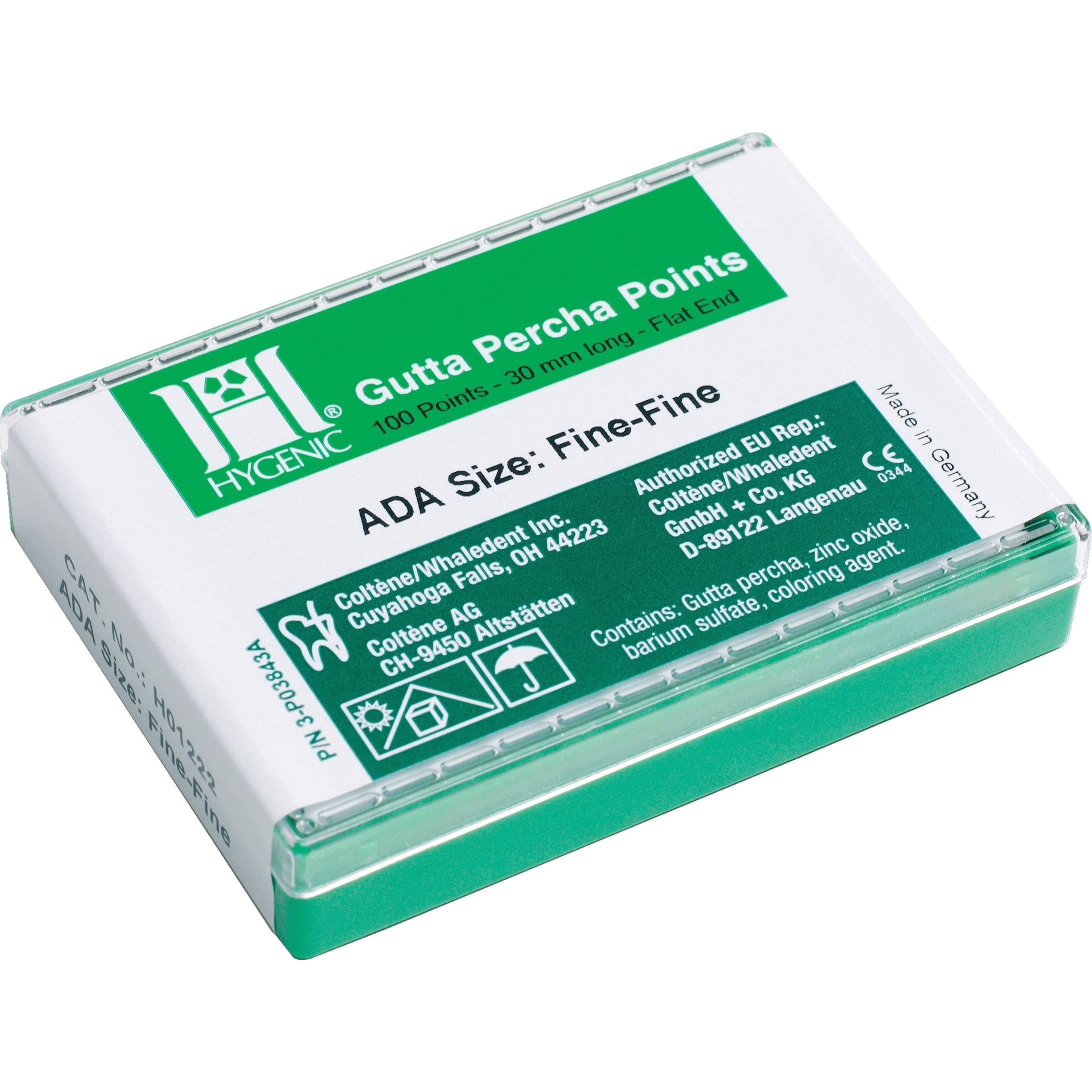 Hygenic Conventional Gutta Percha Points, Fine-Fine, Pink, 28mm, 100/Pkg, H01222 thumbnail 14
