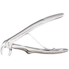 Miltex Pedodontic Extracting Forceps B, Lower Root Universal Mini, English Pattern, 4.5", DEFB thumbnail 6