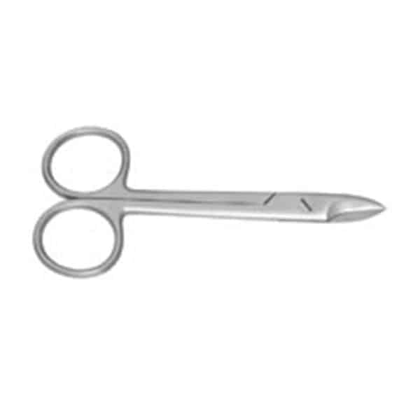 Nordent Crown and Collar Scissors, 4" Curved, Stainless Steel, S325 thumbnail 7