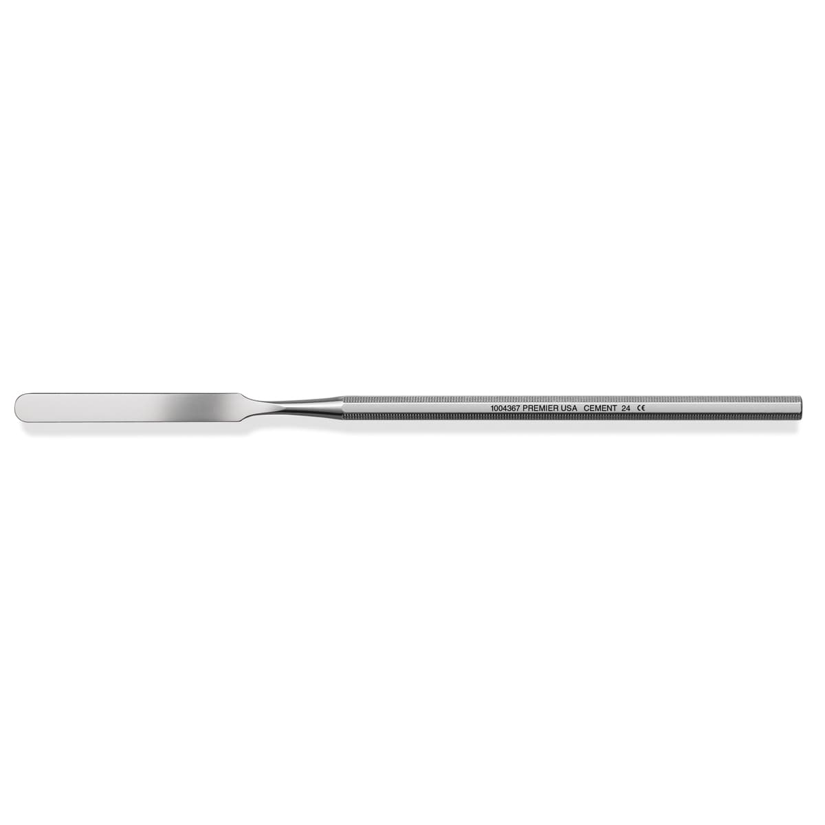 Premier Cement Spatula, Single-End, Octagonal Handle, #24, Stainless Steel, 1/Pk, 1004367 thumbnail 9