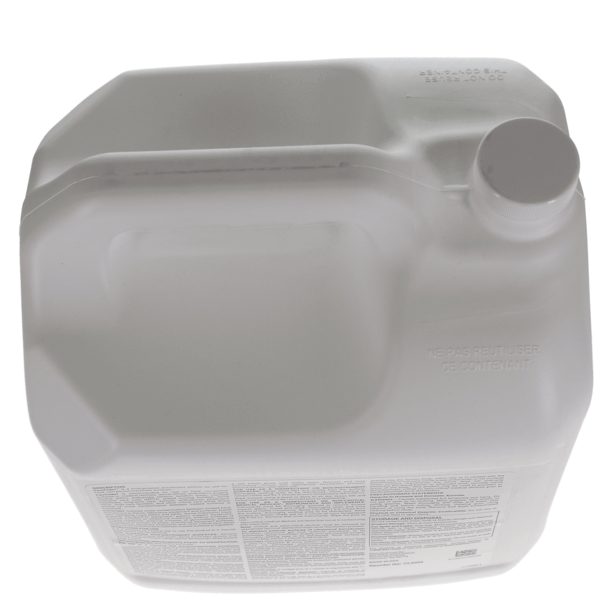 Metrex CaviCide1 Surface Disinfectant Cleaner, 2.5 Gallon Bottle, 13-5025 thumbnail 4