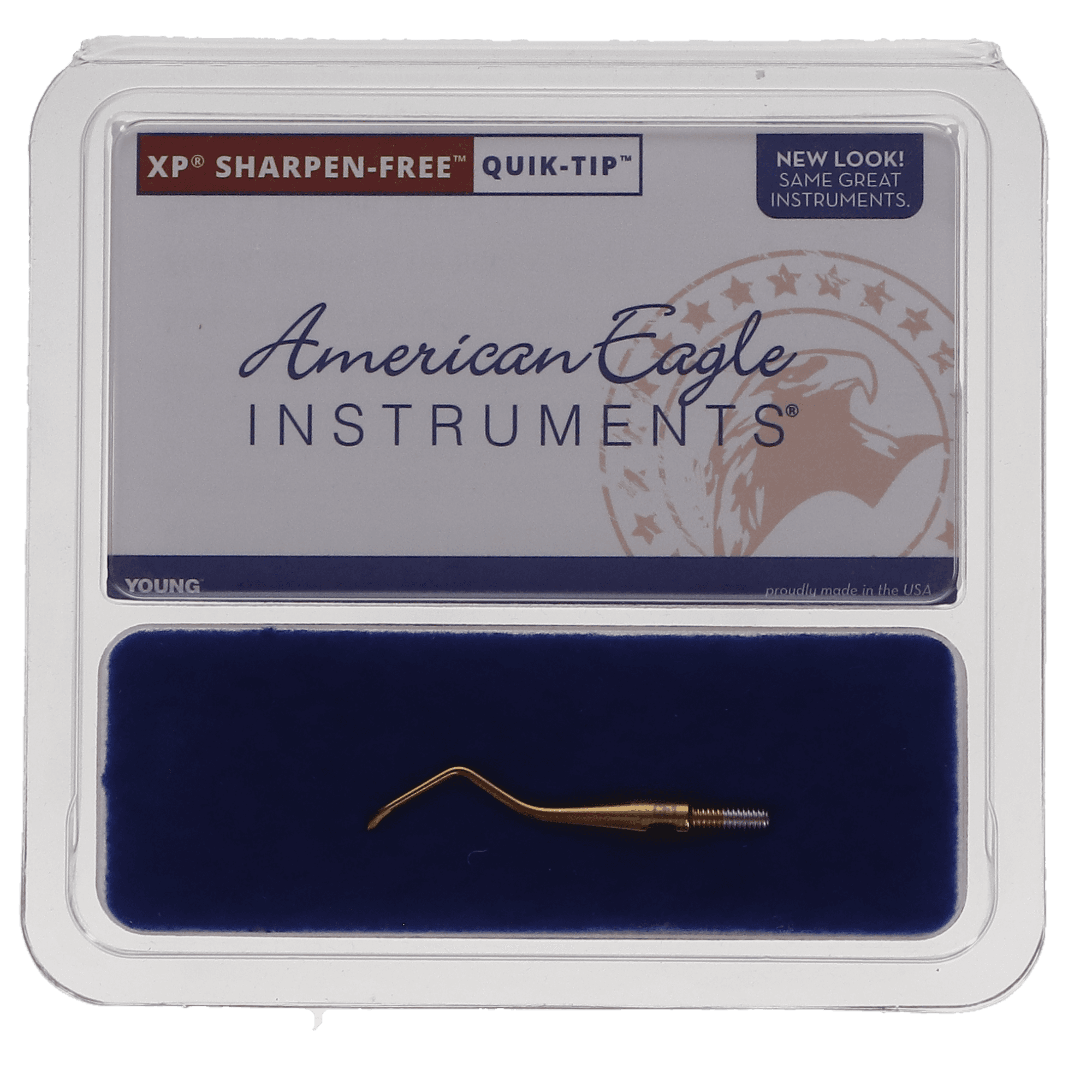 American Eagle Pro Thin Quik-Tip Scaler, XP, #M23TB, Sharpen-Free, Cone Socket, 1/Pk, AESM23TBXPQT thumbnail 5