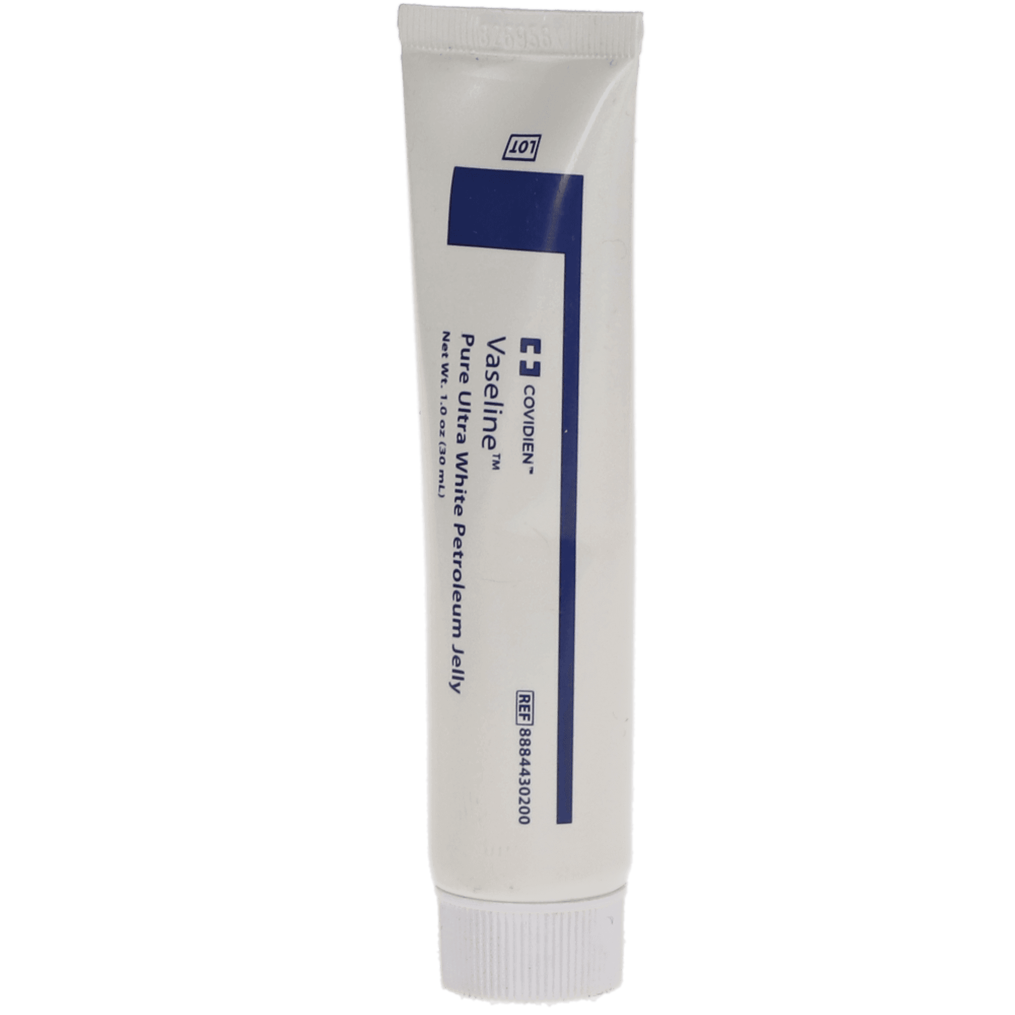 Vaseline Pure Ultra White Petroleum Jelly, 1 oz, 1/Pk, 4430200 - Vaseline Pure Ultra White Petroleum Jelly, 1 oz, 1/Pk, 4430200 - Image 1