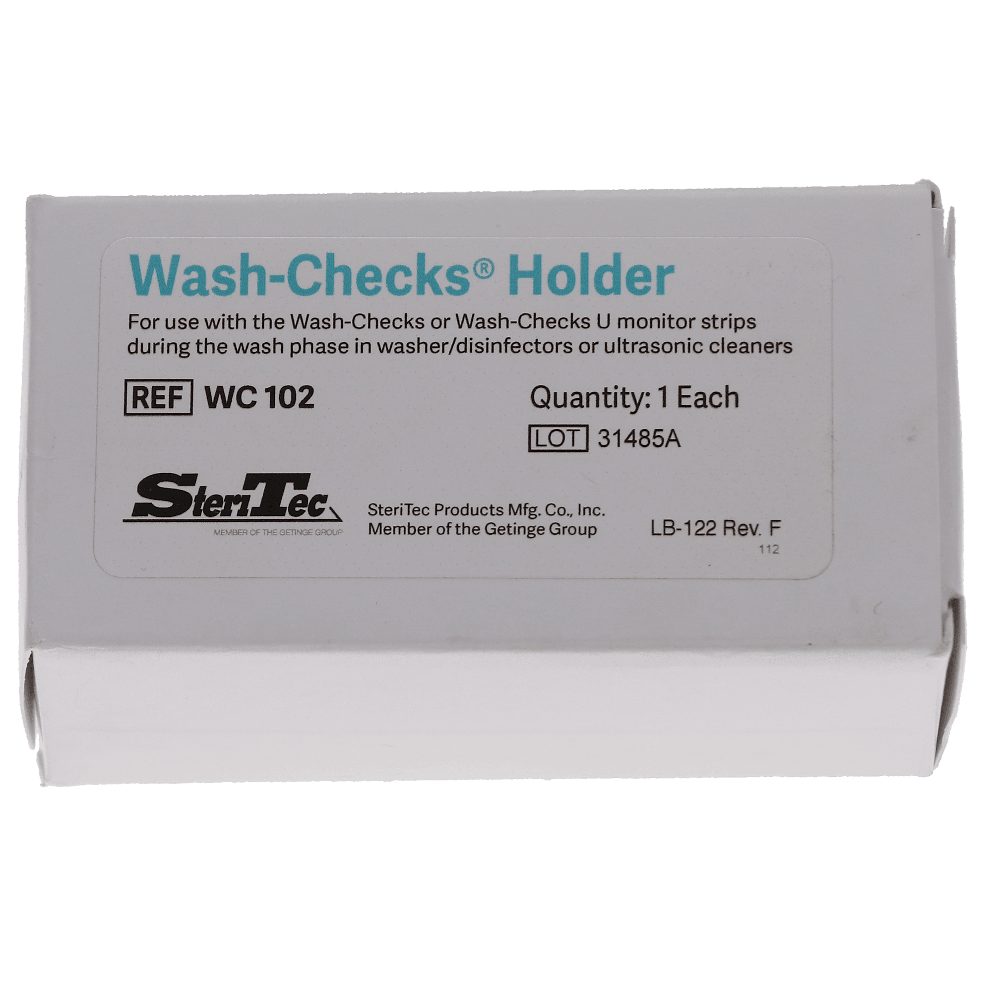 Wash-Checks U Holder, Aluminum, 1/Pk, WC-108-HOLDER (WC102) thumbnail 4