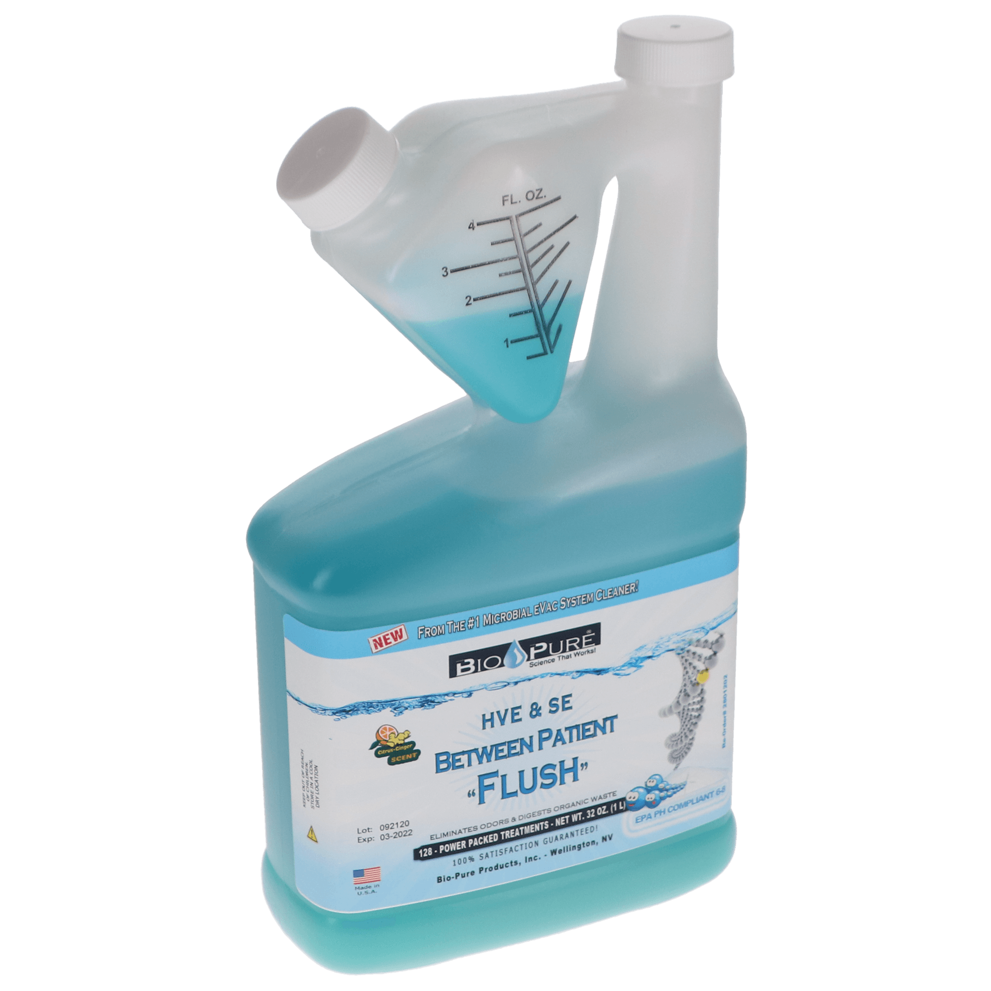 Bio-Pure 32oz BPF Evacuation System Cleaning Solution, 2801202 - Bio-Pure 32oz BPF, 2801202 - Image 1