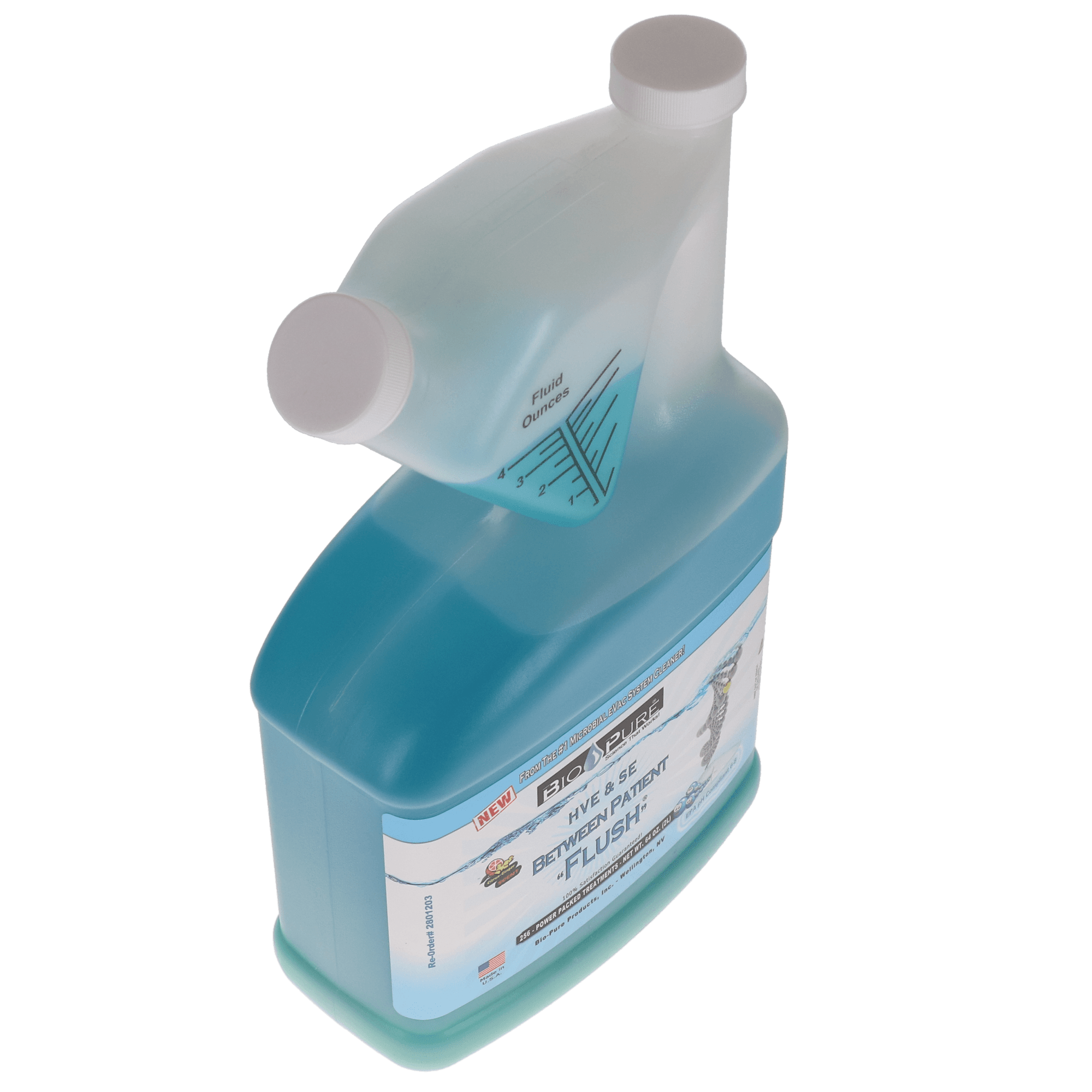 Bio-Pure Patient Flush Evacuation Line Cleaner, 64 oz, 128 Treatments, 2801203 thumbnail 2