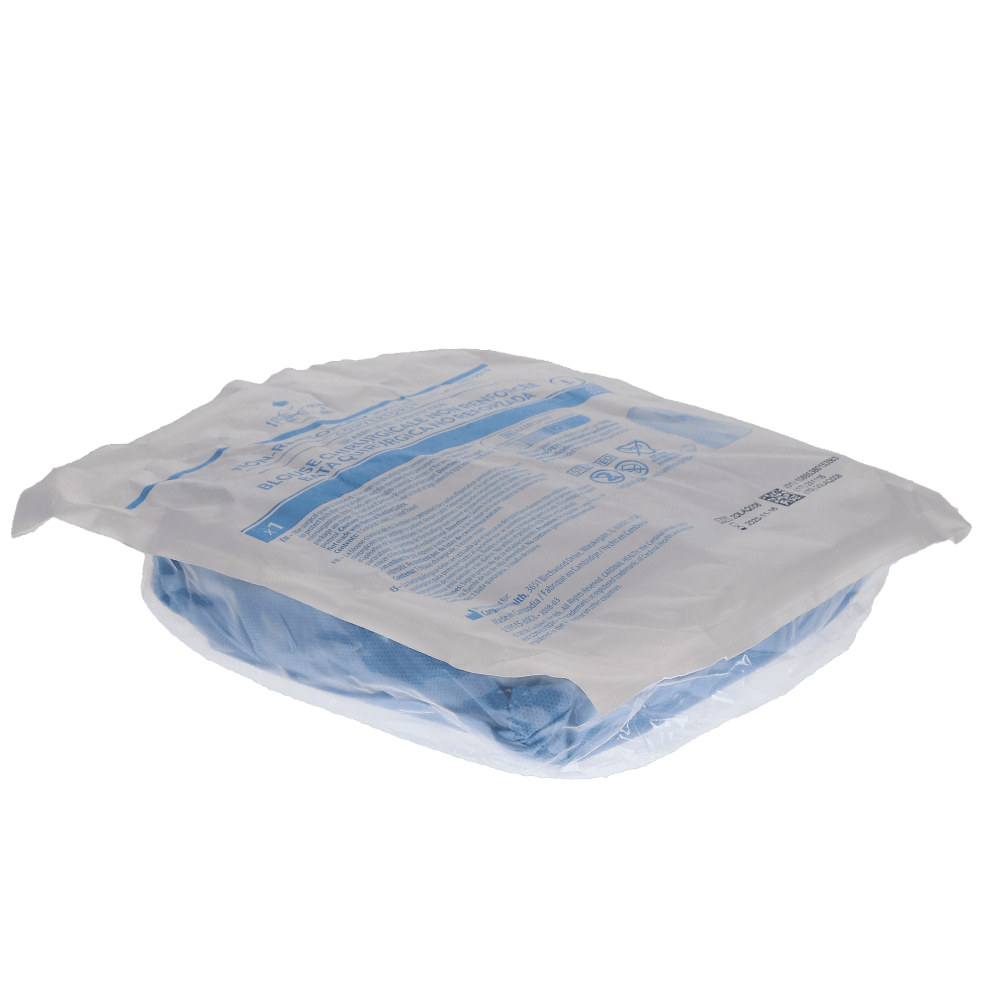 Astound® Standard Surgical Gown, AAMI Level 3, Non-Reinforced, Sterile, Large, Blue, 20/Case, IC9515 thumbnail 3