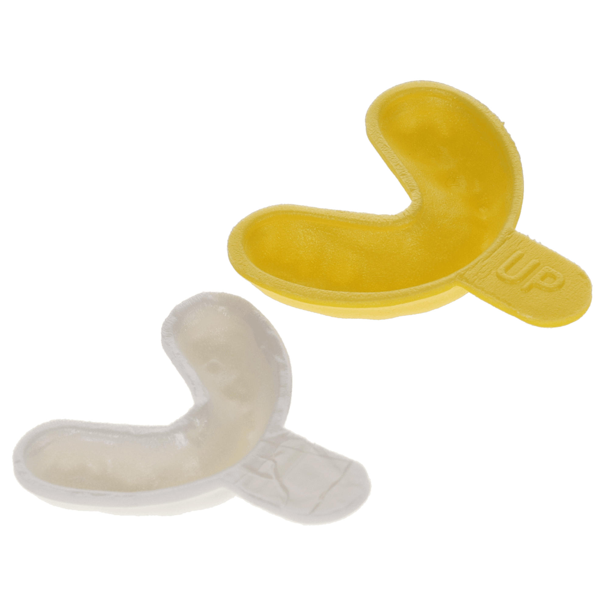 Plasdent Disposable Single Fluoride Trays, Small, Yellow, 100/Pk, FTS-S thumbnail 2