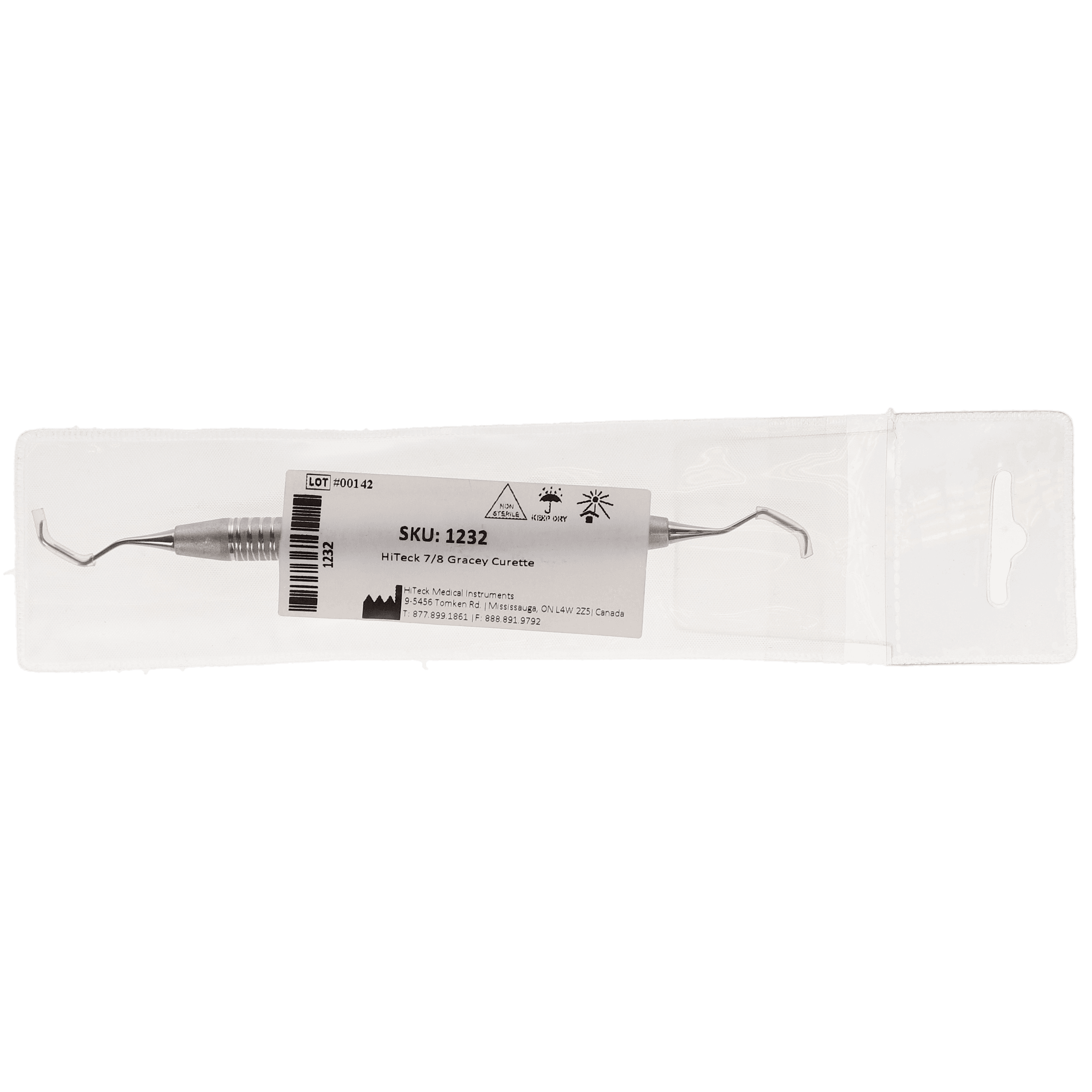 Gracey Curette, Double-Ended, 7/8, 1/Pk, 1232 thumbnail 4