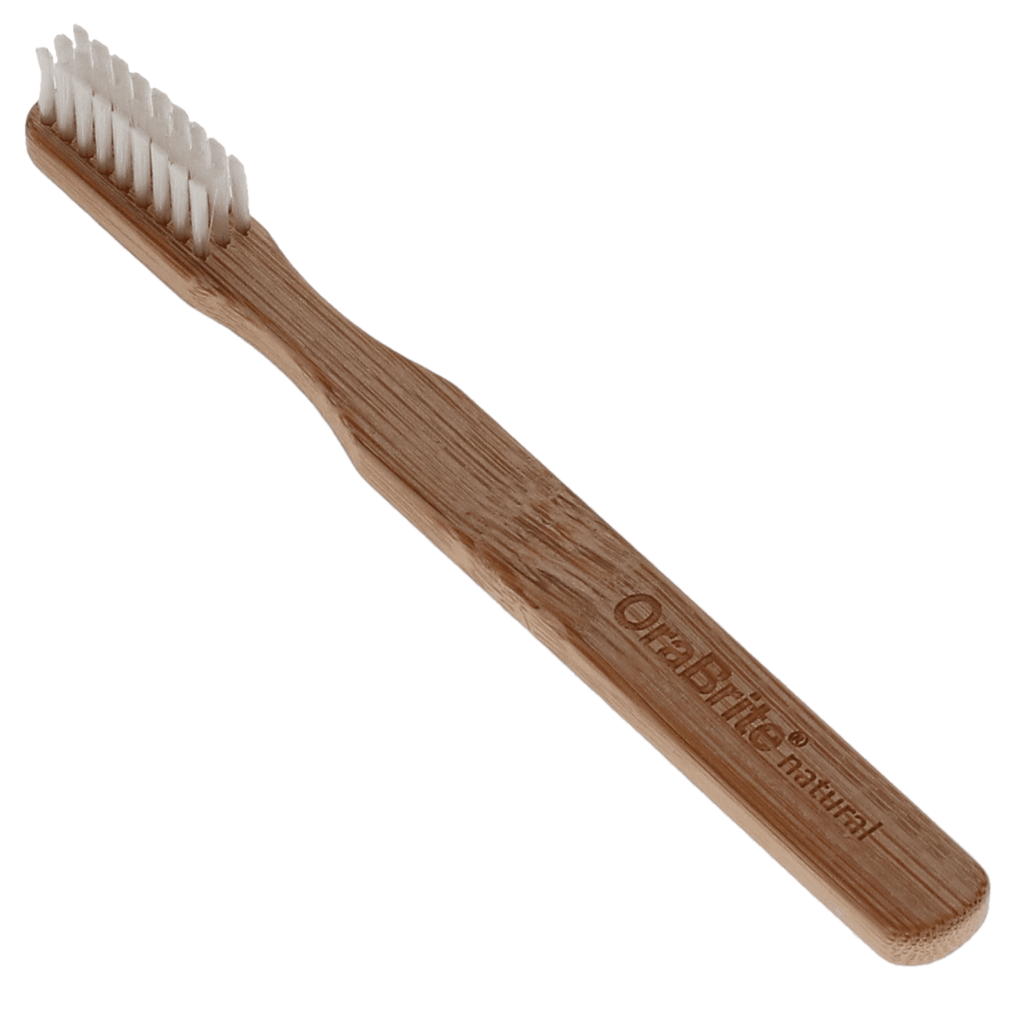 OraBrite Bamboo Child Toothbrush, Soft Nylon-6 Bristles, Flat Trim, 72/Box, ORA22921 - Bamboo Child Toothbrush, 72/Box, ORA22921 - Image 1