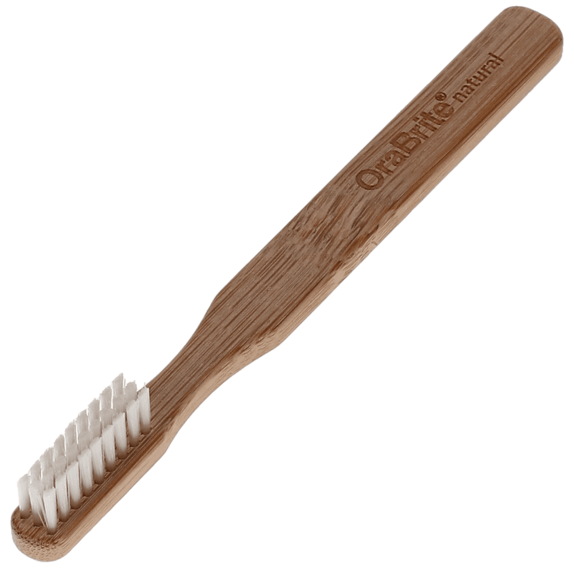 OraBrite Bamboo Child Toothbrush, Soft Nylon-6 Bristles, Flat Trim, 72/Box, ORA22921 thumbnail 2