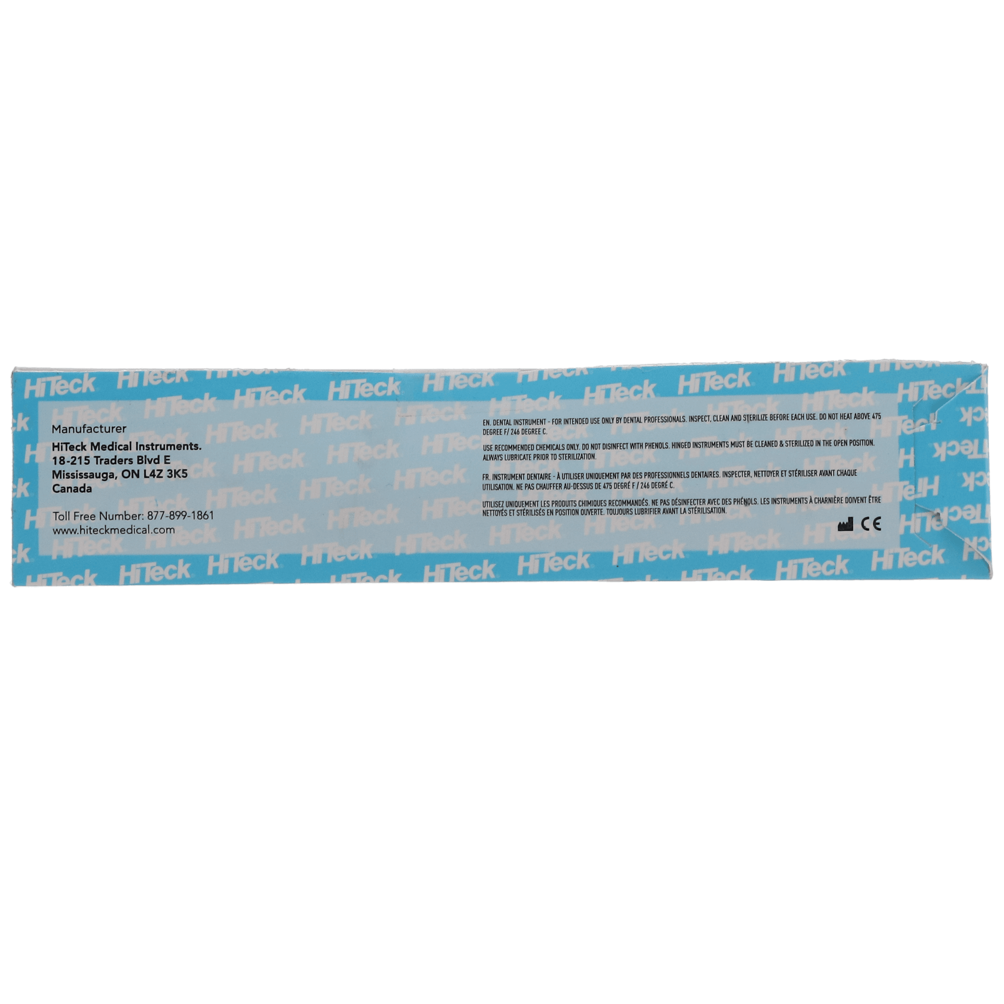 Hiteck Medical Instruments Mini Gracey Curette #1/2, Double-Ended, 1/Pk, 1220 thumbnail 3