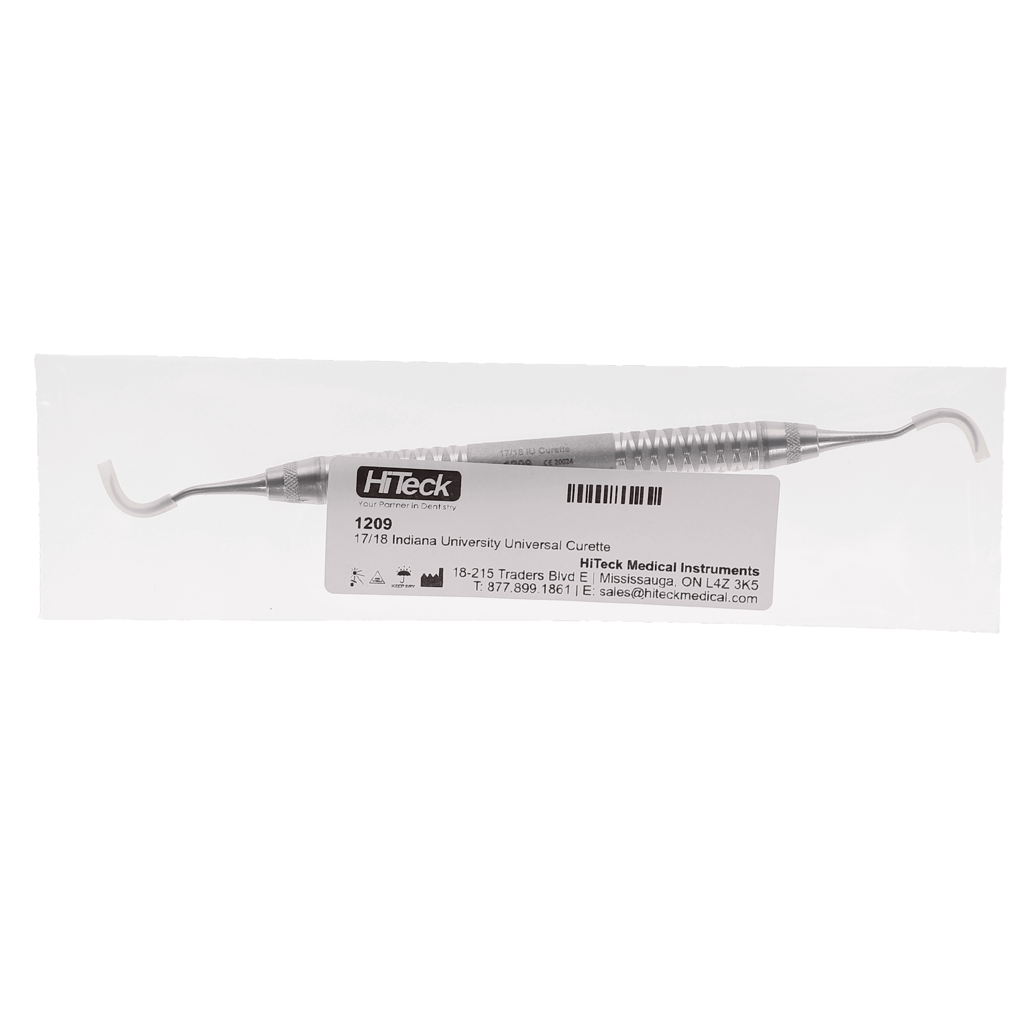 HiTeck Medical Instruments 17/18 Indiana University Universal Curette, 1209 thumbnail 3