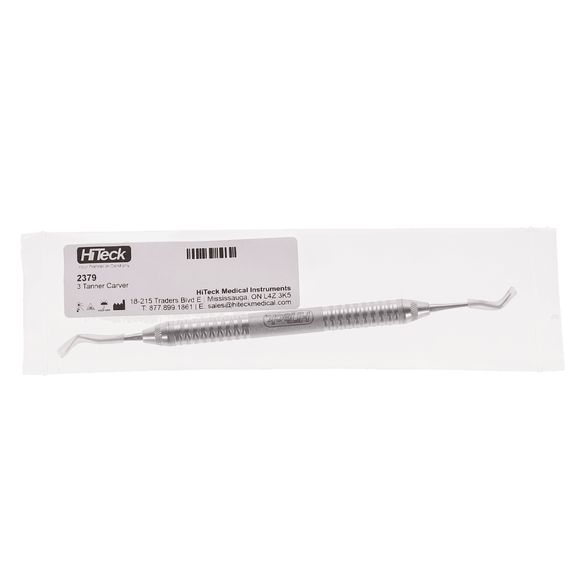 HiTeck Medical Instruments 3 Tanner Carver, Double-Ended, Stainless Steel, 2379 thumbnail 3
