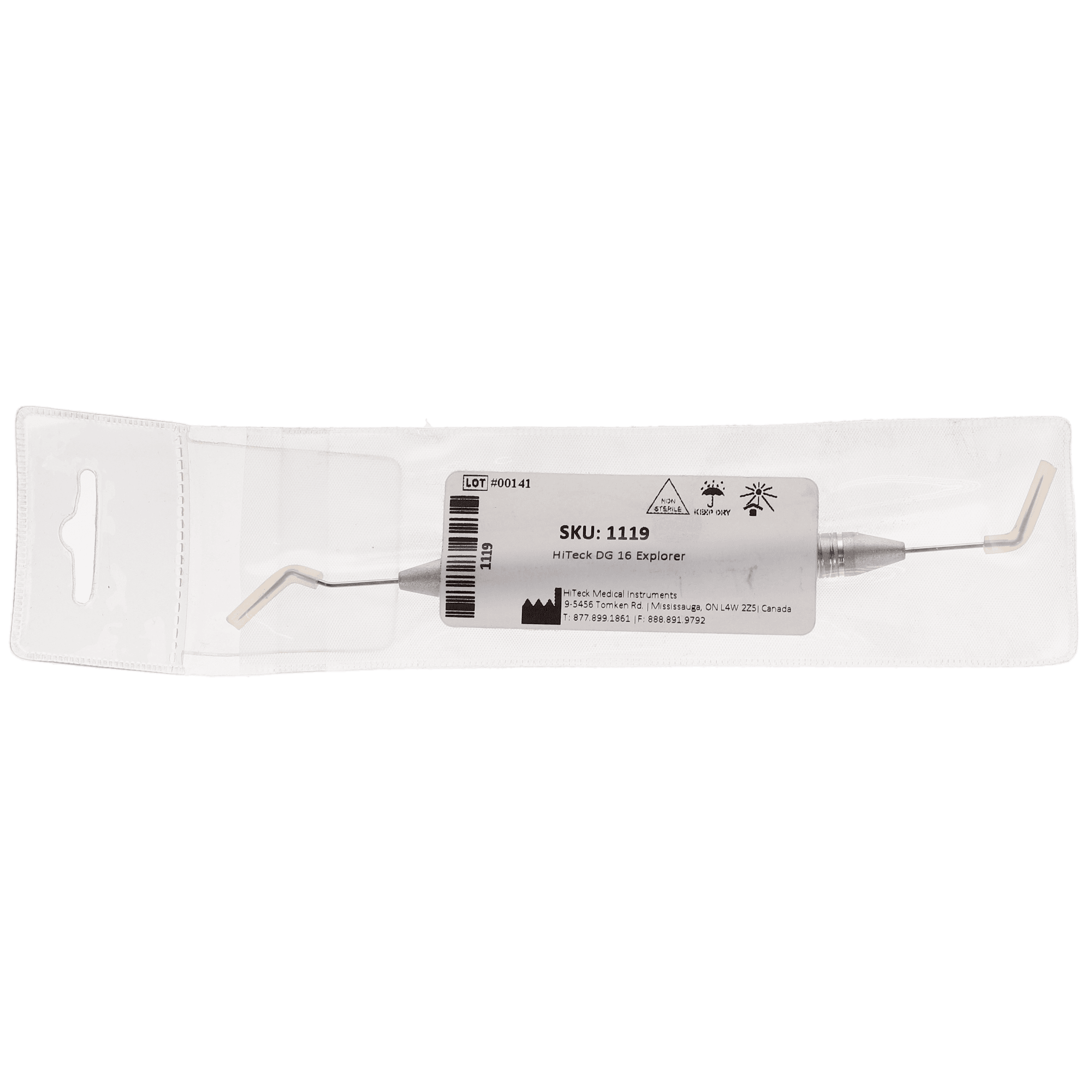 Endodontic Explorer, Double-Ended, # DG 16, 1/Pk, 1119 thumbnail 4
