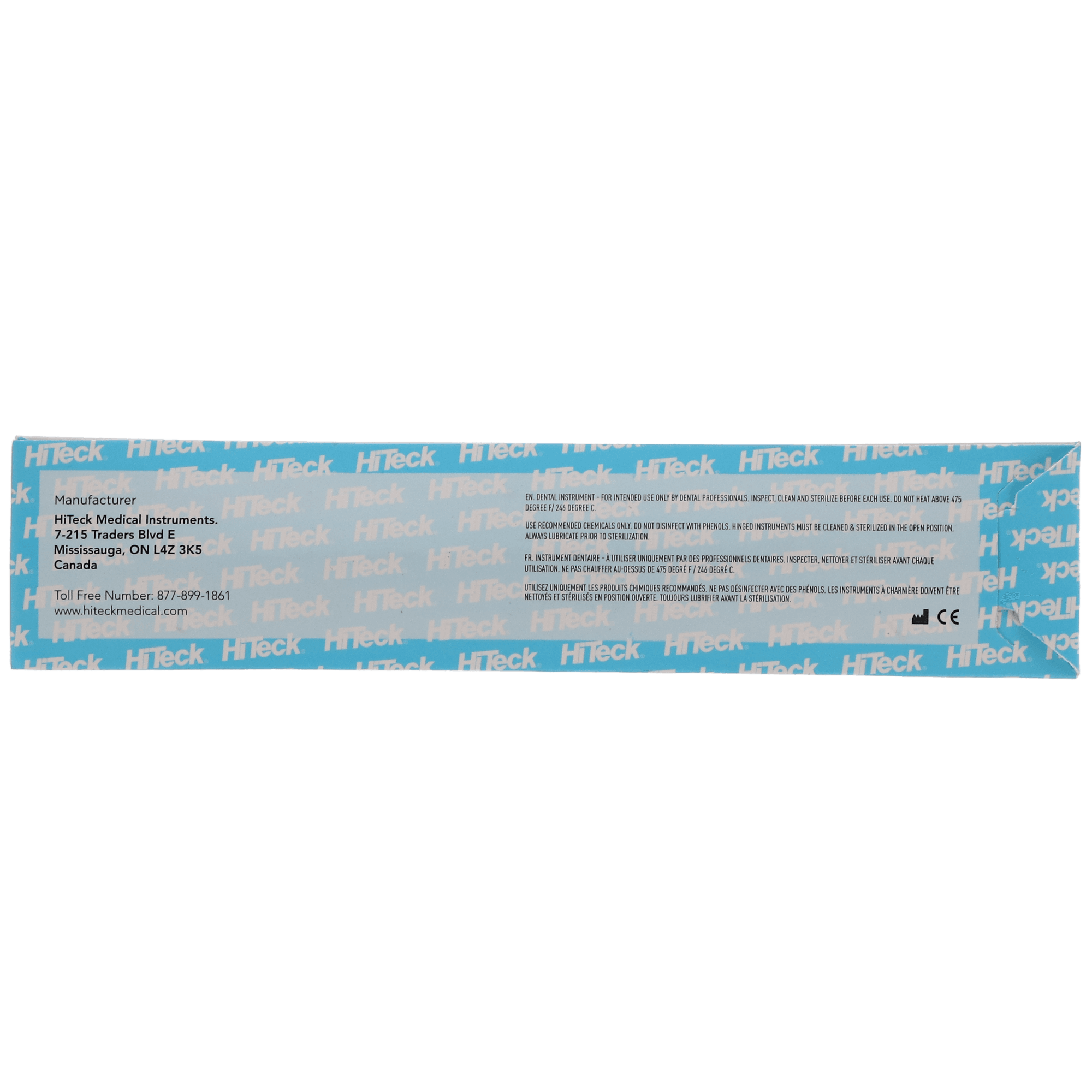 Hiteck Medical Instruments Hygienist Jacquette Sickle Scaler, Double-End, Round Handle, # H5/33, 1/Pk, 1176 thumbnail 3