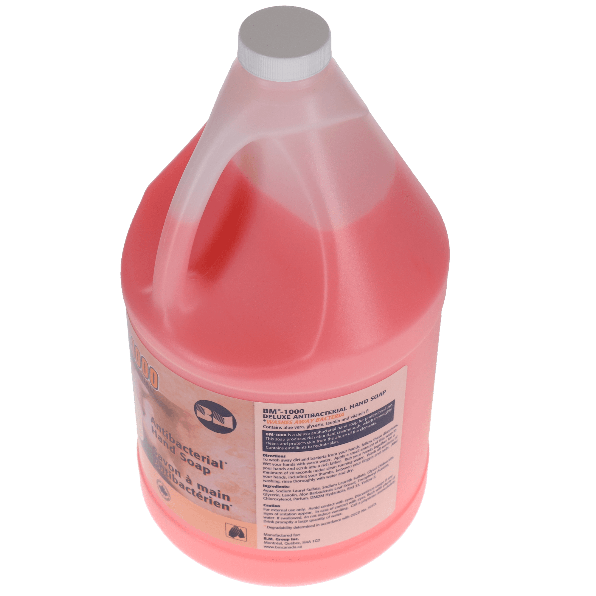 BM-1000 Deluxe Antimicrobial Hand Wash Soap, 4L Bottle, 1/Pk, BM-1000 thumbnail 3